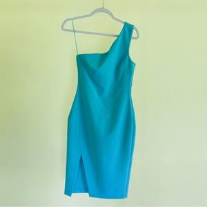 Helena One Shoulder Dress - Size 2